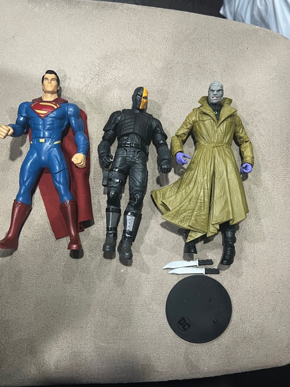 DC Multiverse Batman HUSH McFarlane  7” Thomas Elliot & Superman & Deathstroke